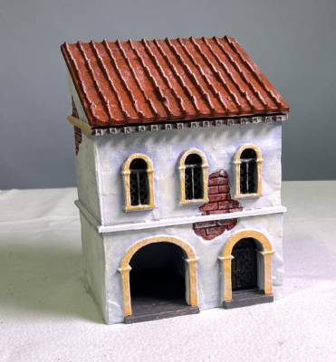 Spanish Main House #3 (comes painted)